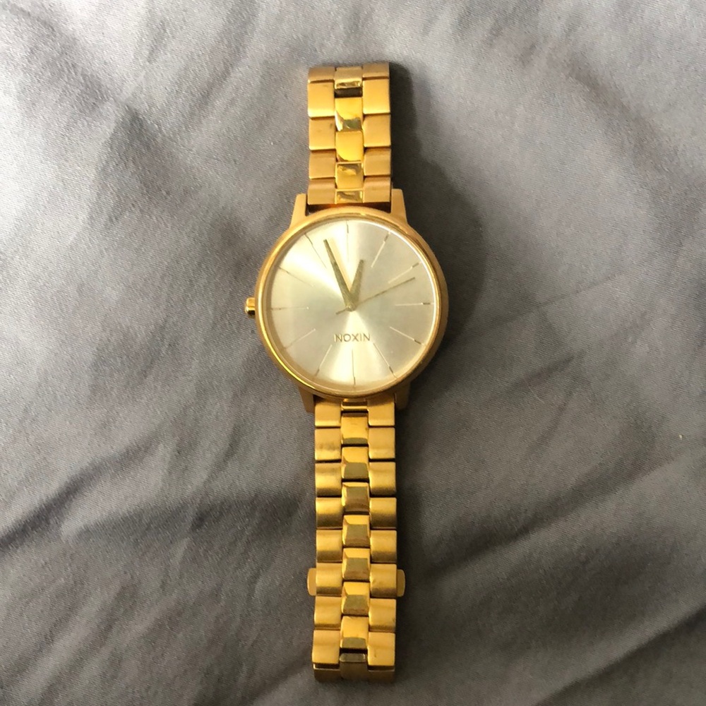 Noxin gold watch